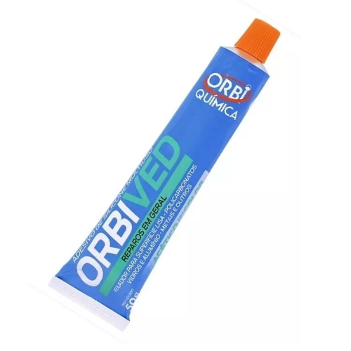 Cola Silicone Incolor de 50g Orbi